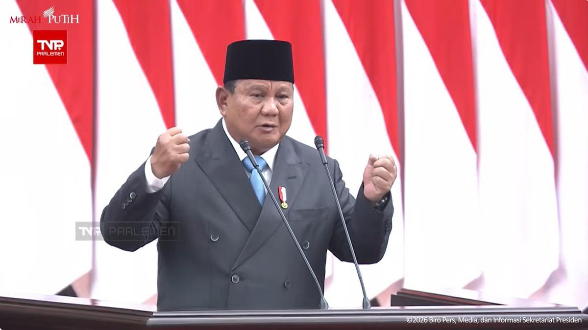 Prabowo: Hati-Hati Terhadap Kekayaan dari Penjajahan Bangsa Lain