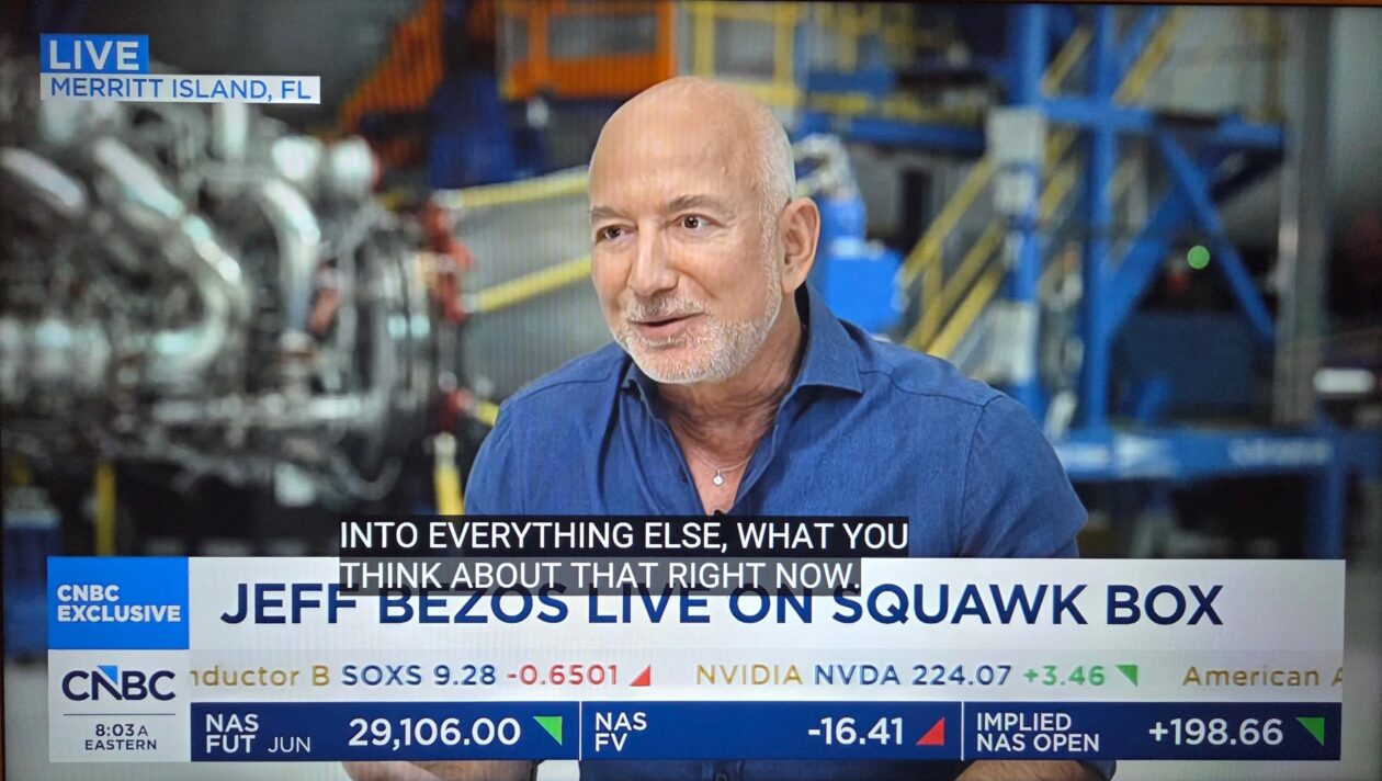 Jeff Bezos Kenalkan Startup Prometheus Seharga $38M Tanpa Robotics