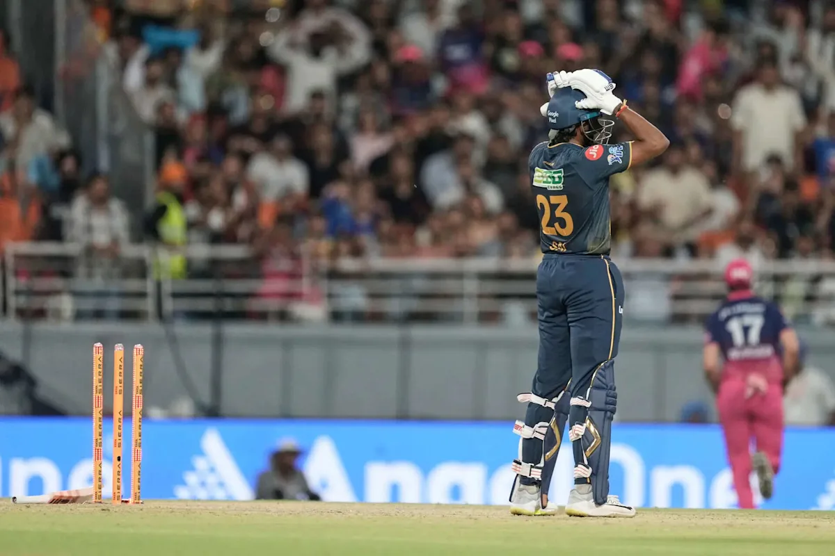 Sai Sudharsan Jadi Pemain Pertama Keluar Hit-Wicket Dua Kali Di IPL
