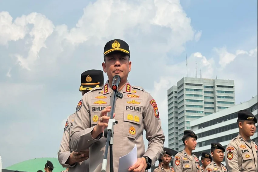 Polda Metro Jaya Kerahkan 3.588 Personel Amankan Demonstrasi DPR RI